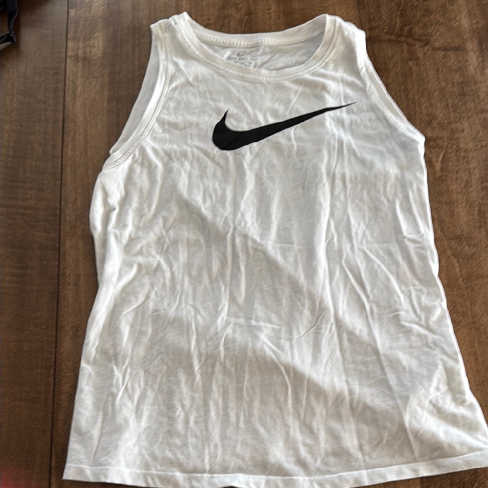 Nike White Tank Top